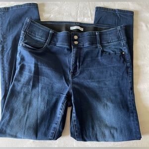 Nine West stretch straight jeans